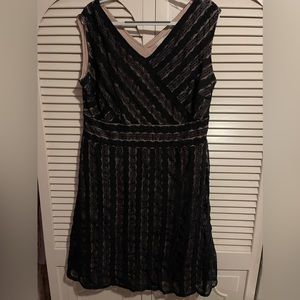 Dress Barn Signature Black Lace Cocktail Dress